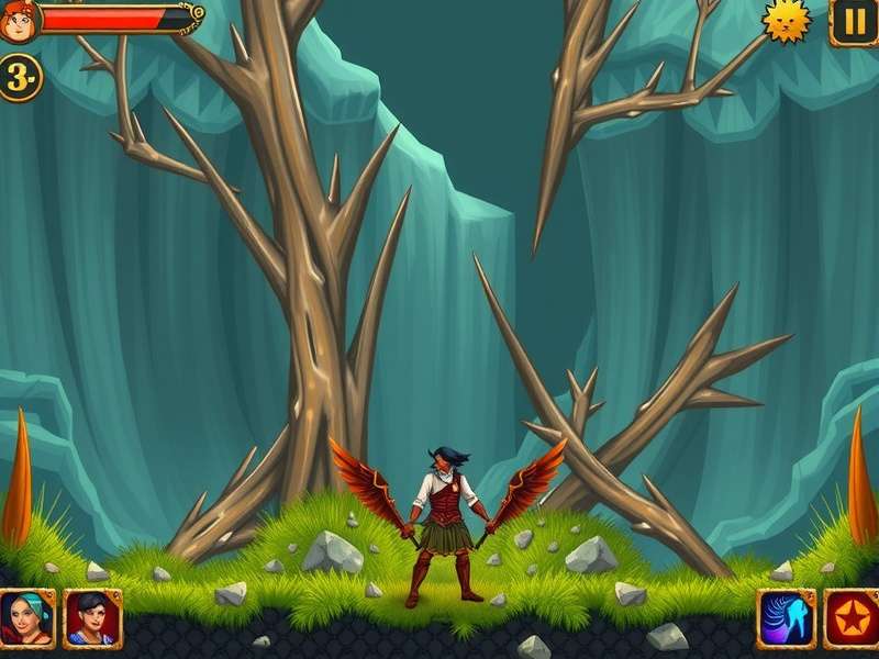 Alice Game 2 RPG Maker screenshot showing intricate puzzle and character menu