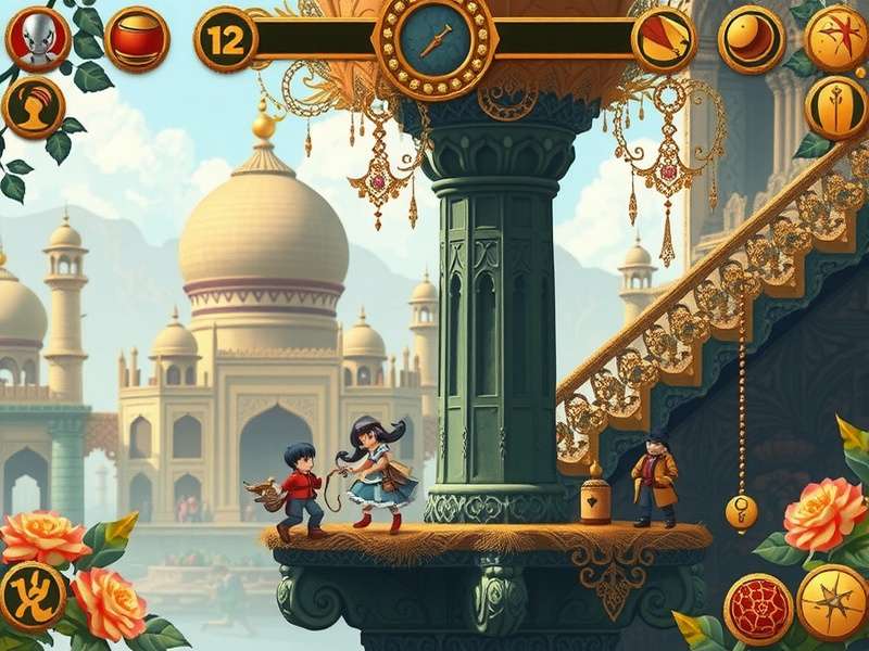 Alice Game Diwali event with festival decorations