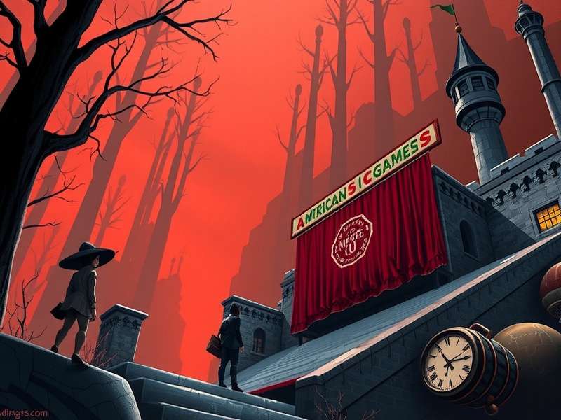 Alice wielding the Vorpal Blade against enemies