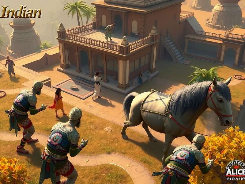 Alice wielding the Vorpal Blade against the Jabberwock in the 2025 update