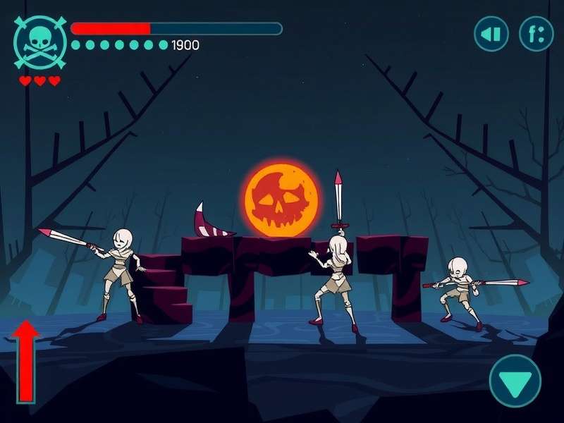 Screenshot of a death animation in Alice Game 2 showing Alice falling into shadows