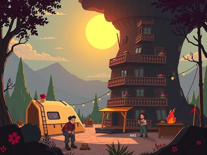 Alice Gamer exploring a dark fantasy wonderland on PC