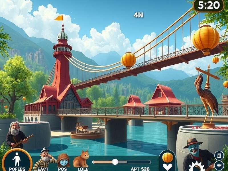 Alice Game Wonderland Screenshot showing magical environment