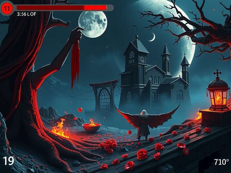 Alice Game 1 character death animation sequence showing magical disintegration