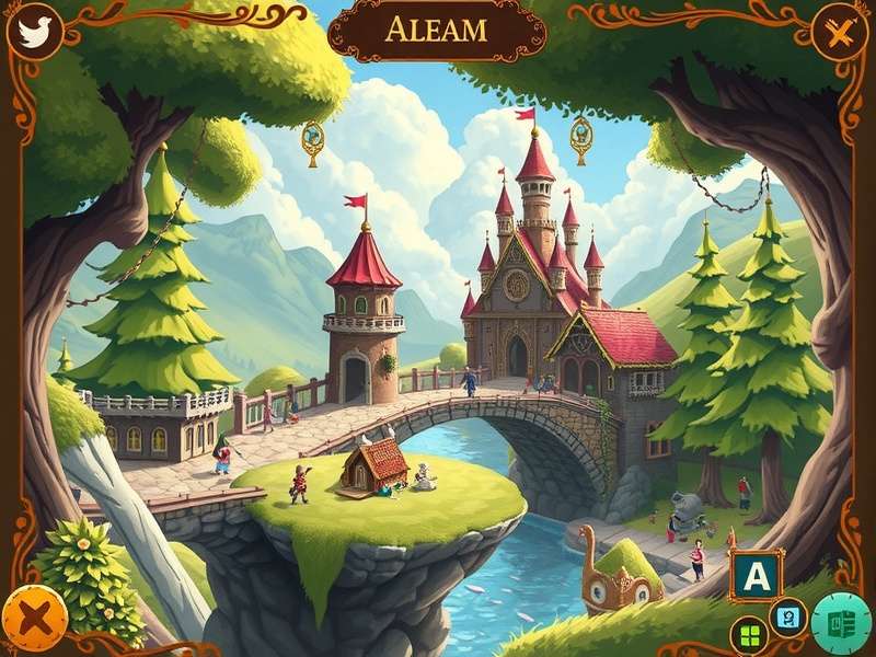 Alice Game Engine Architecture Diagram showing modular components