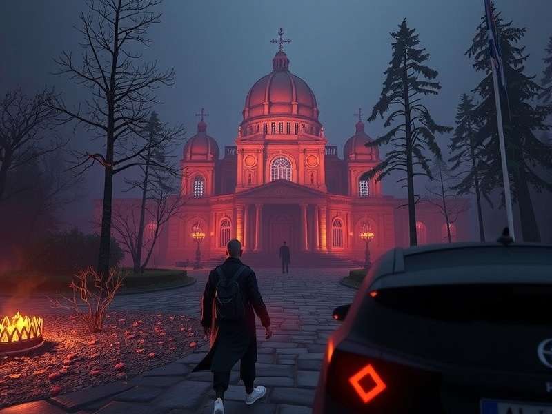 Collage of different ending screens from various Alice games