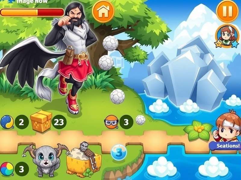 Abstract representation of a mystical loom with glowing threads, symbolizing the Magees' craft