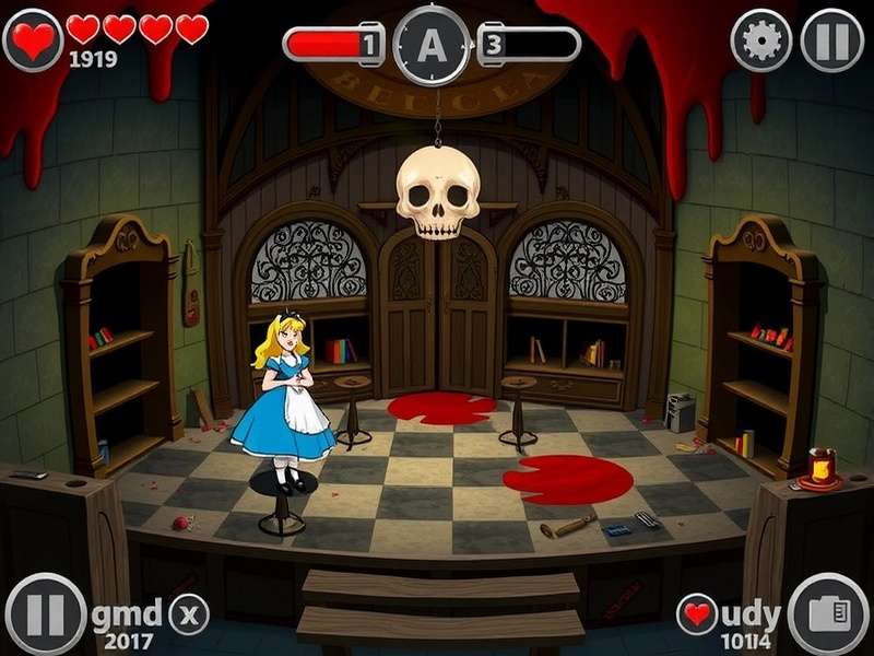 Alice Game Chapter 1 Death Scene Analysis - Visual breakdown of fatal encounter