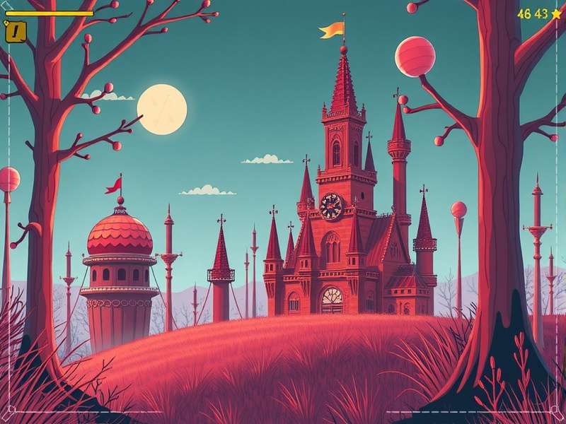 Technical blueprint of the Endless Alice Game Engine showing modular architecture