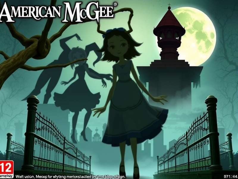 Close-up of Alice's weapons: Vorpal Blade and Ice Wand