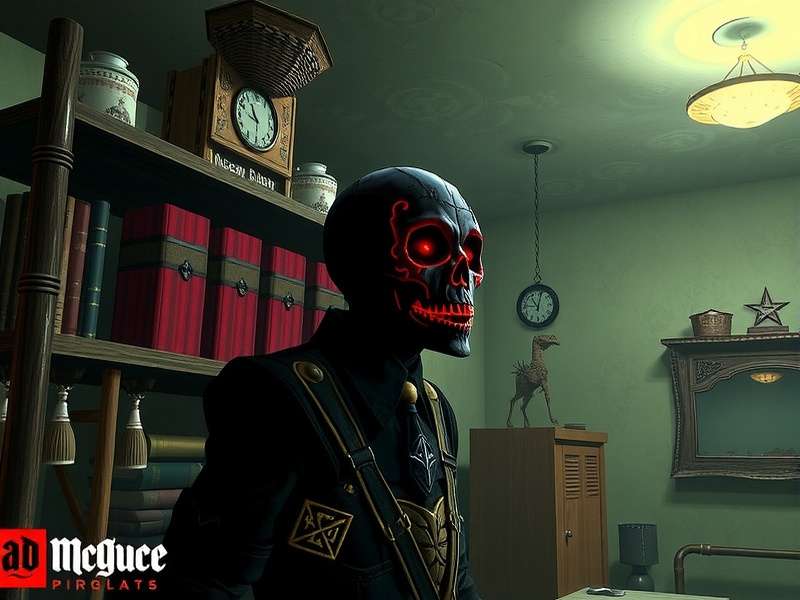 American McGee's Alice artwork showing Alice in a dark, twisted Wonderland