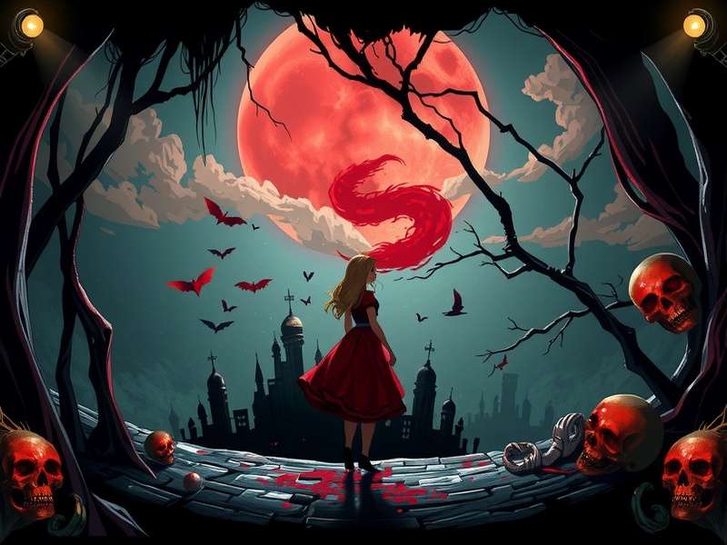 Collage of various death scenes from Alice: Madness Returns showing Alice being attacked by different enemies