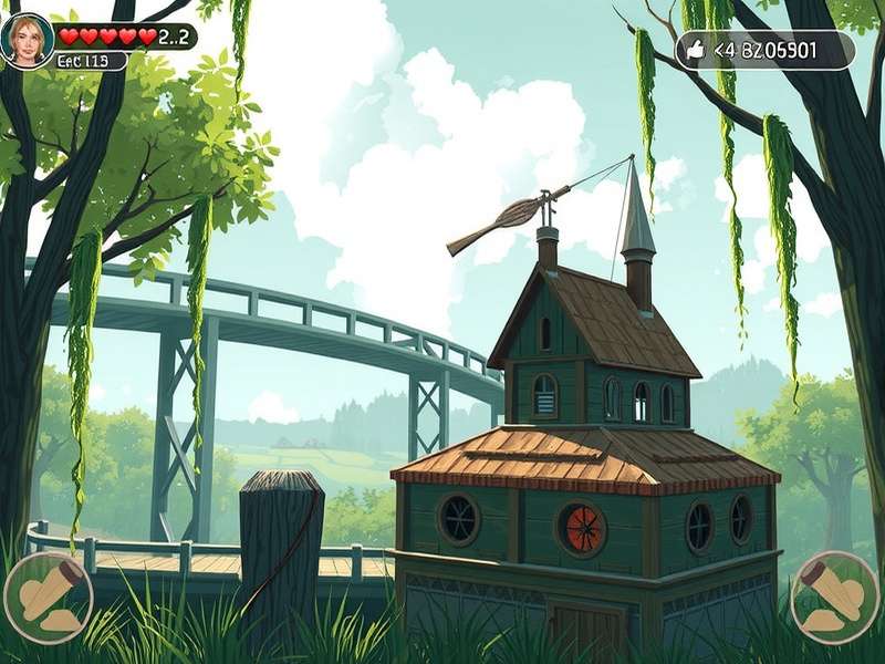 Alice character navigating a vibrant, surreal dreamscape in Alice Gameplay Zzz