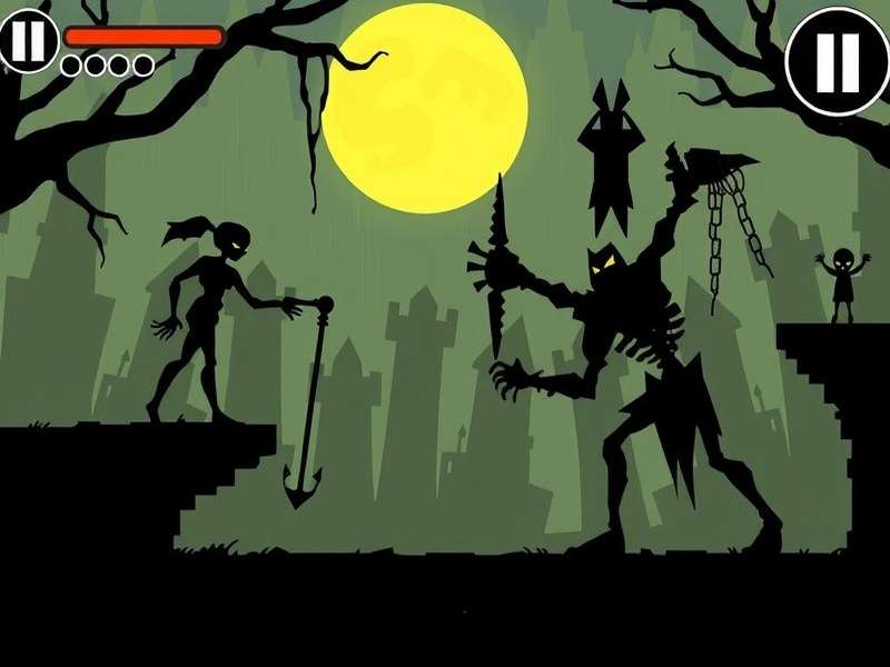 Alice Game Deathstalker gameplay screenshot showing combat with Deathstalker enemy