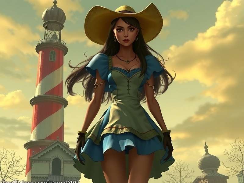 American McGee Alice standing in twisted Wonderland with Vorpal Blade