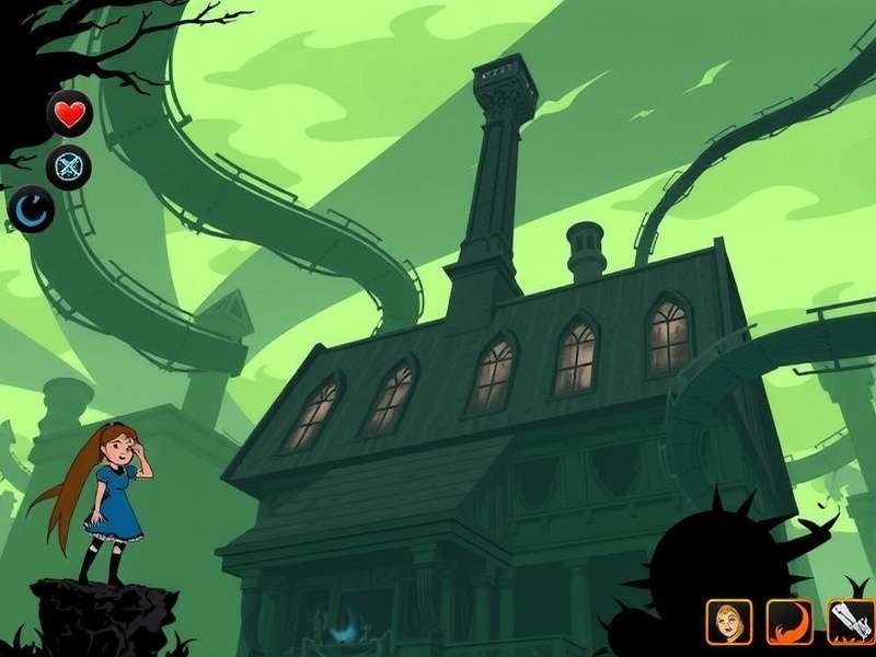 Showcase of all of Alice's weapons from Alice Madness Returns