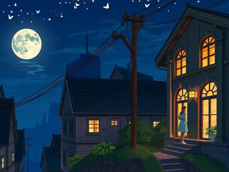 Alice in a Studio Ghibli-inspired fantasy landscape with whimsical creatures and lush scenery