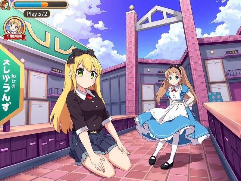 Alice Game 1 Anime gameplay screenshot showing Alice in action