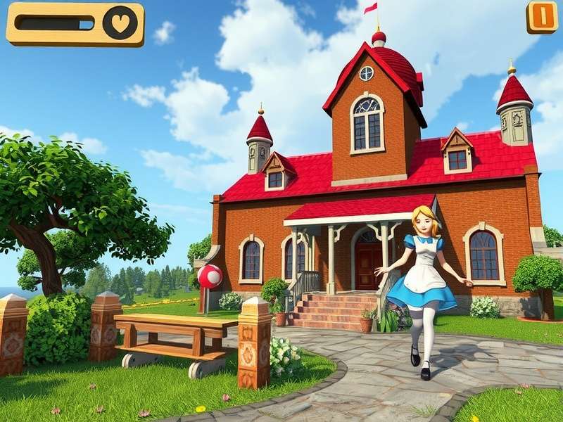 Fpe S Remastered Alice Gameplay — exclusive remastered scene with Alice in a vibrant wonderland