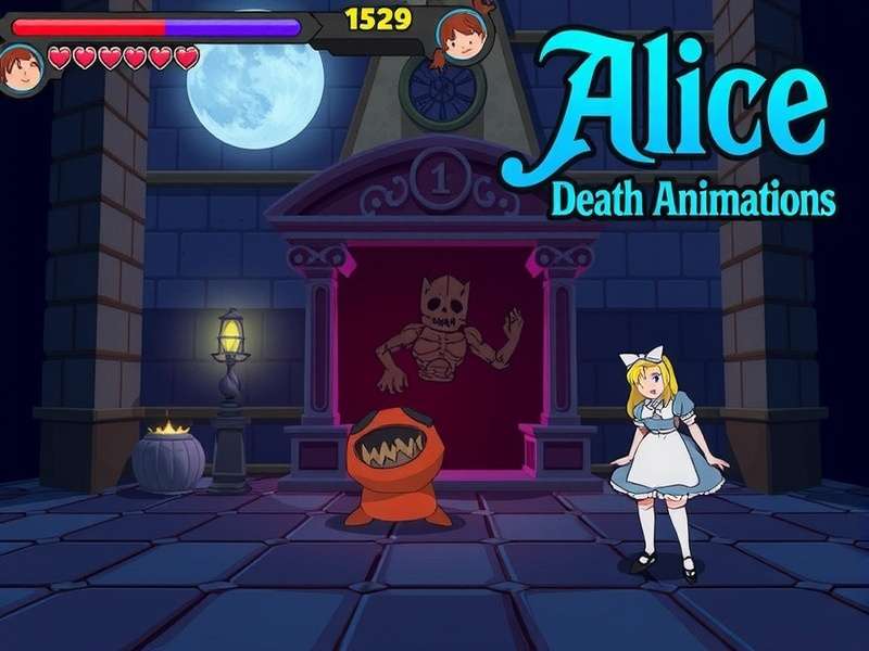 Alice Game 2 Death Animation montage – a collage of iconic death scenes showing Alice in various states of fall and dissolve