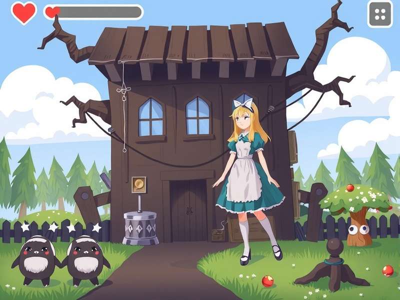 Alice Soft studio collage featuring iconic game characters and logos