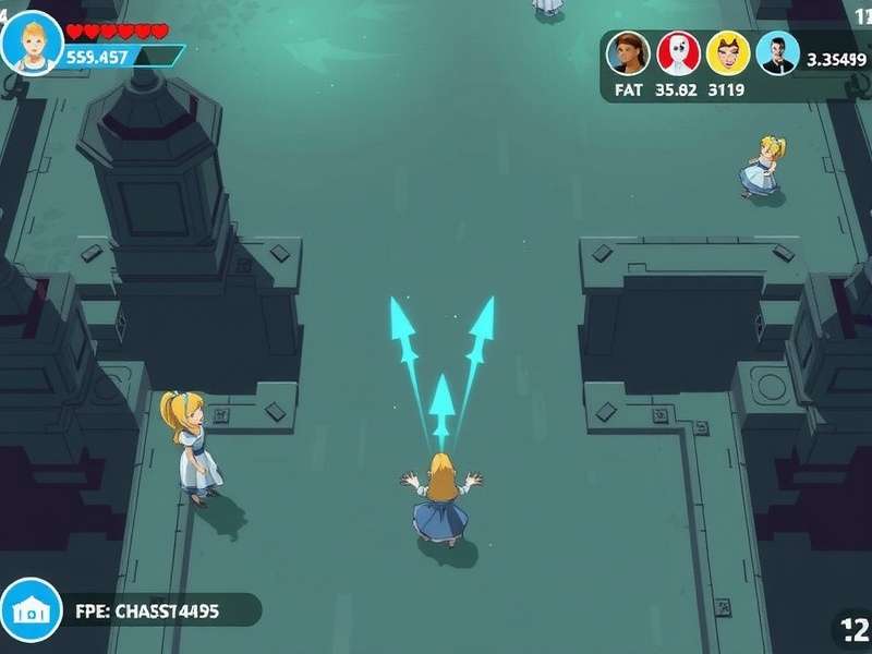 Alice Gameplay Fpe — immersive Wonderland scene with dynamic lighting