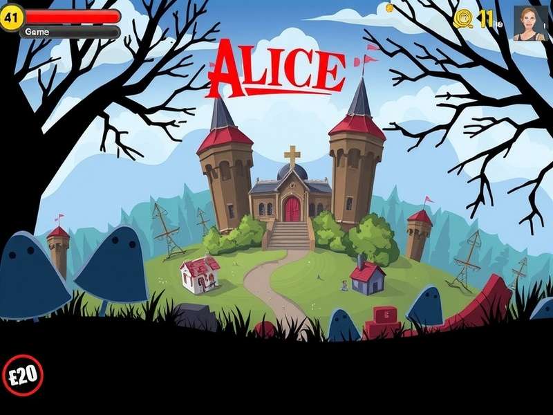 Alice Gameplay Fpe character lineup — Alice, White Rabbit, Queen of Hearts